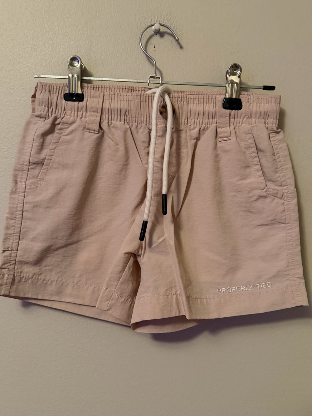 Properly Tied Light Pink Mallard Shorts